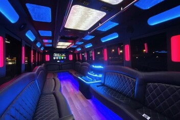 Dayton Limousine Bus Interior