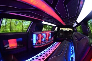 Dayton Limousine Inside