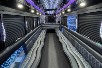 Dayton Party Bus Interior
