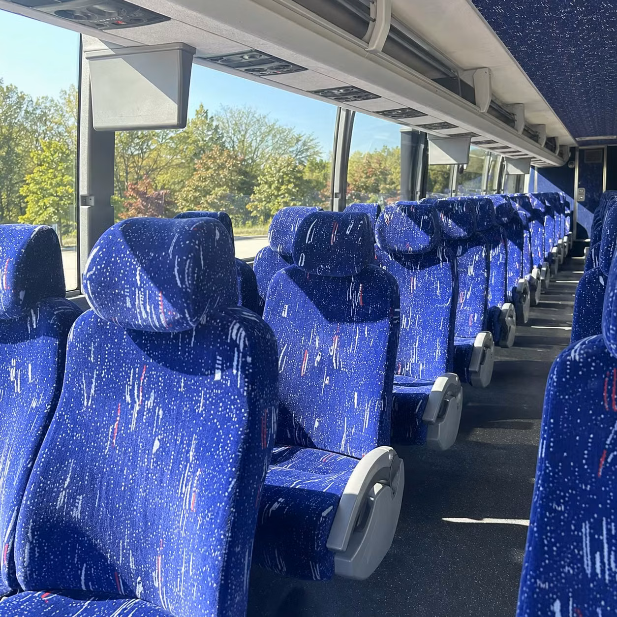 charter bus rentals for large dayton high school prom groups