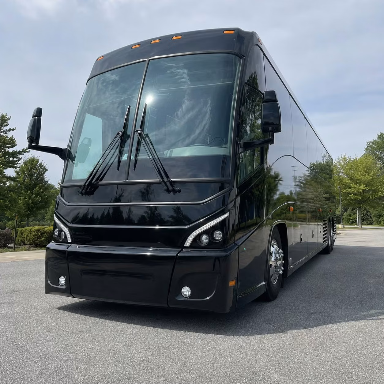 charter bus transportation to and from wright patterson air force base