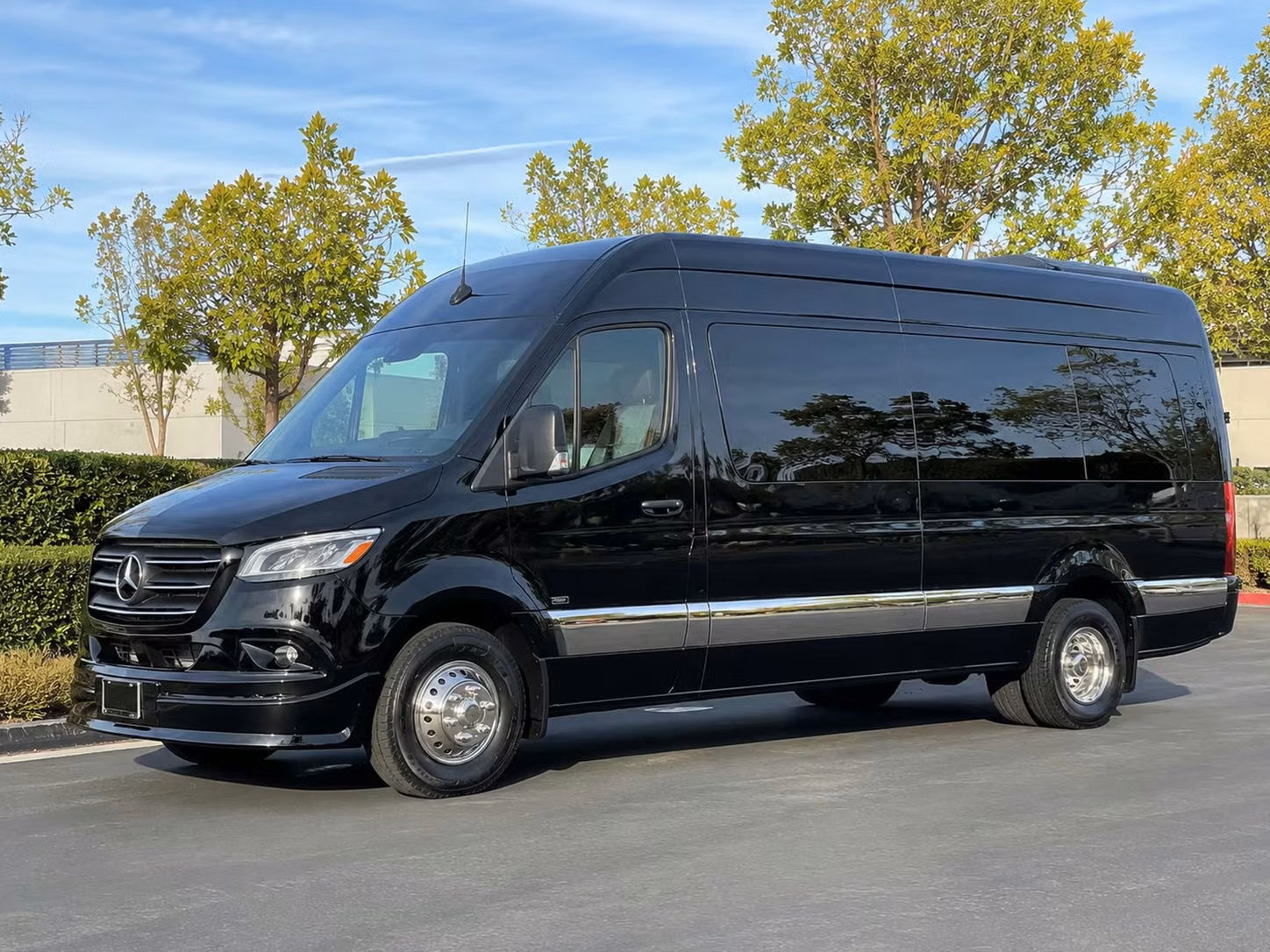 dayton sprinter van rental with driver