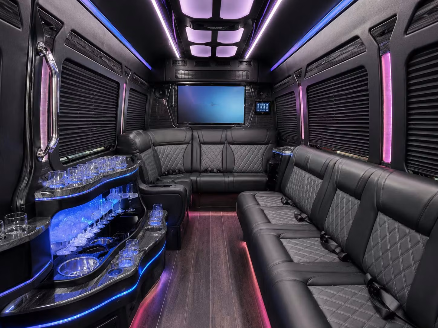 start your dayton wedding weekend with a rehearsal dinner shuttle bus